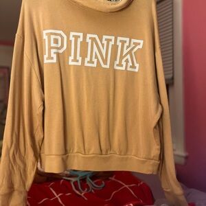 Victoria's Secret PINK Tan Sweatshirt